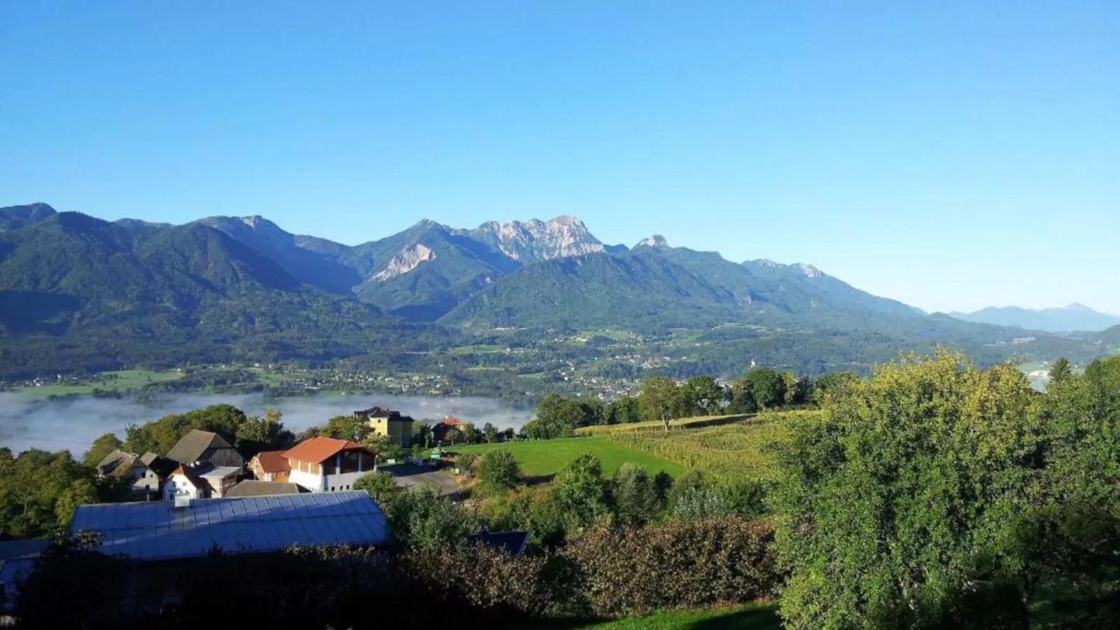 Landhaus Karawankenblick-View summer