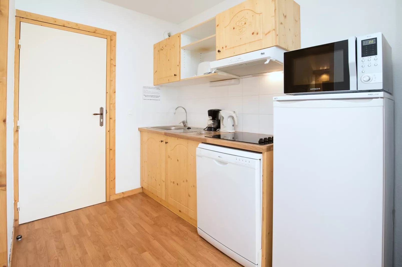 Hameau 8 301 - SPA & PISCINE studio 2 pers.-Kitchen