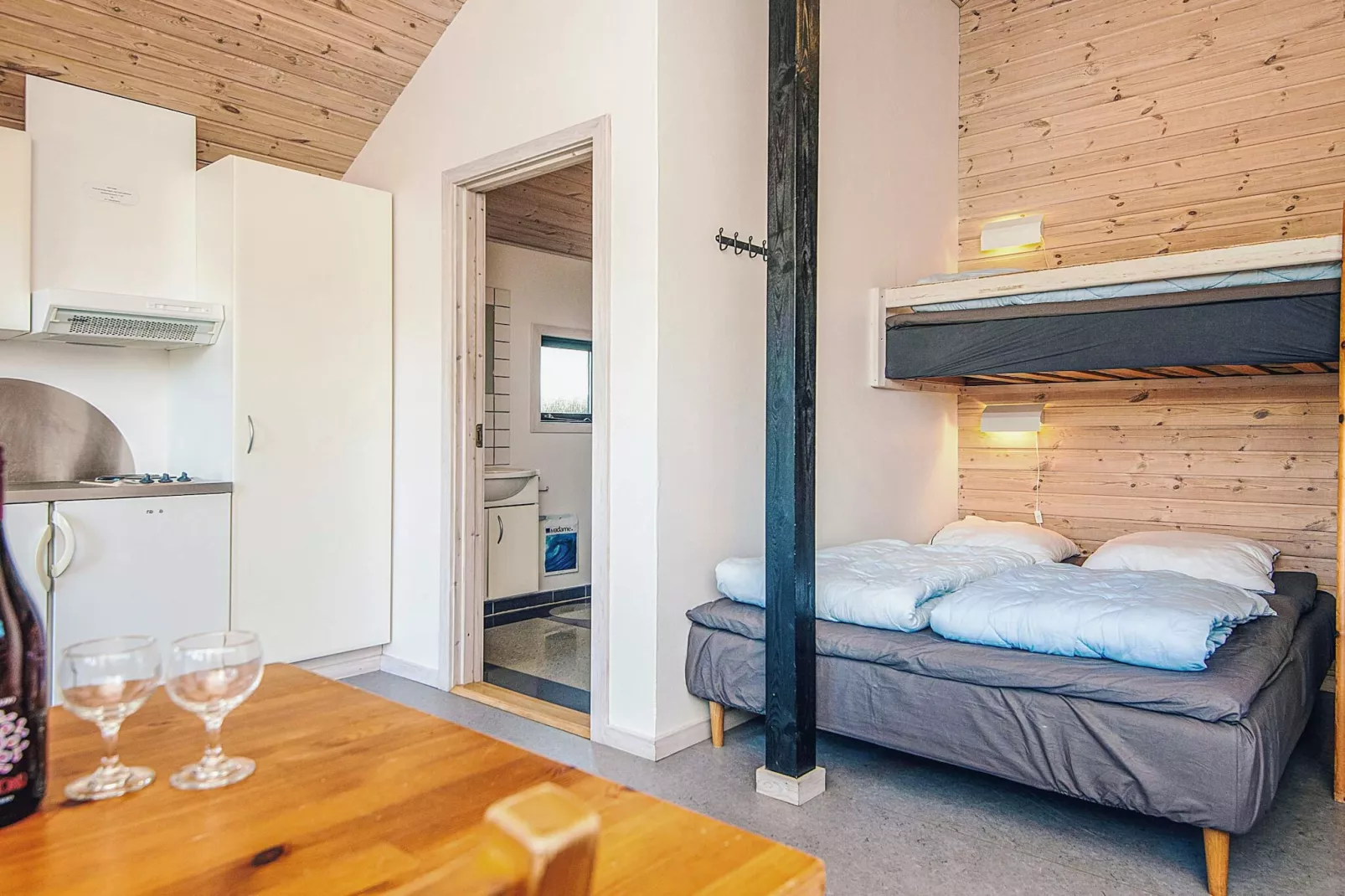 Standardhytte til 5 personer25m²-Indoor