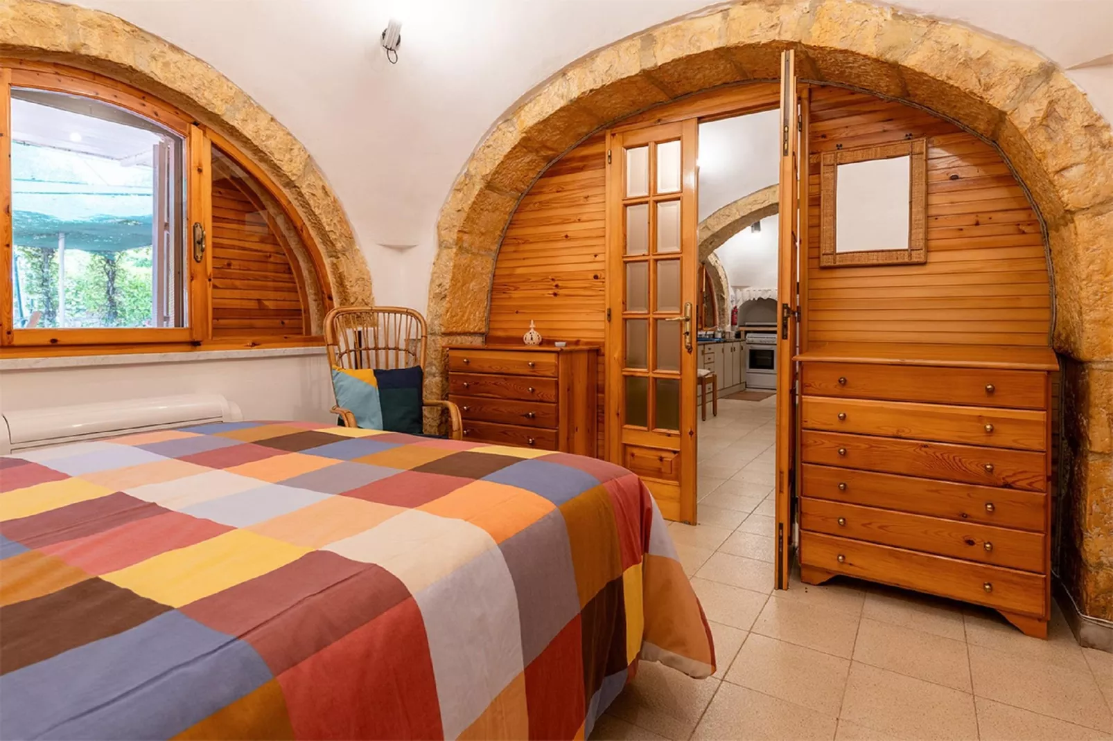 Trulli Fogge di Sauro-Schlafzimmer