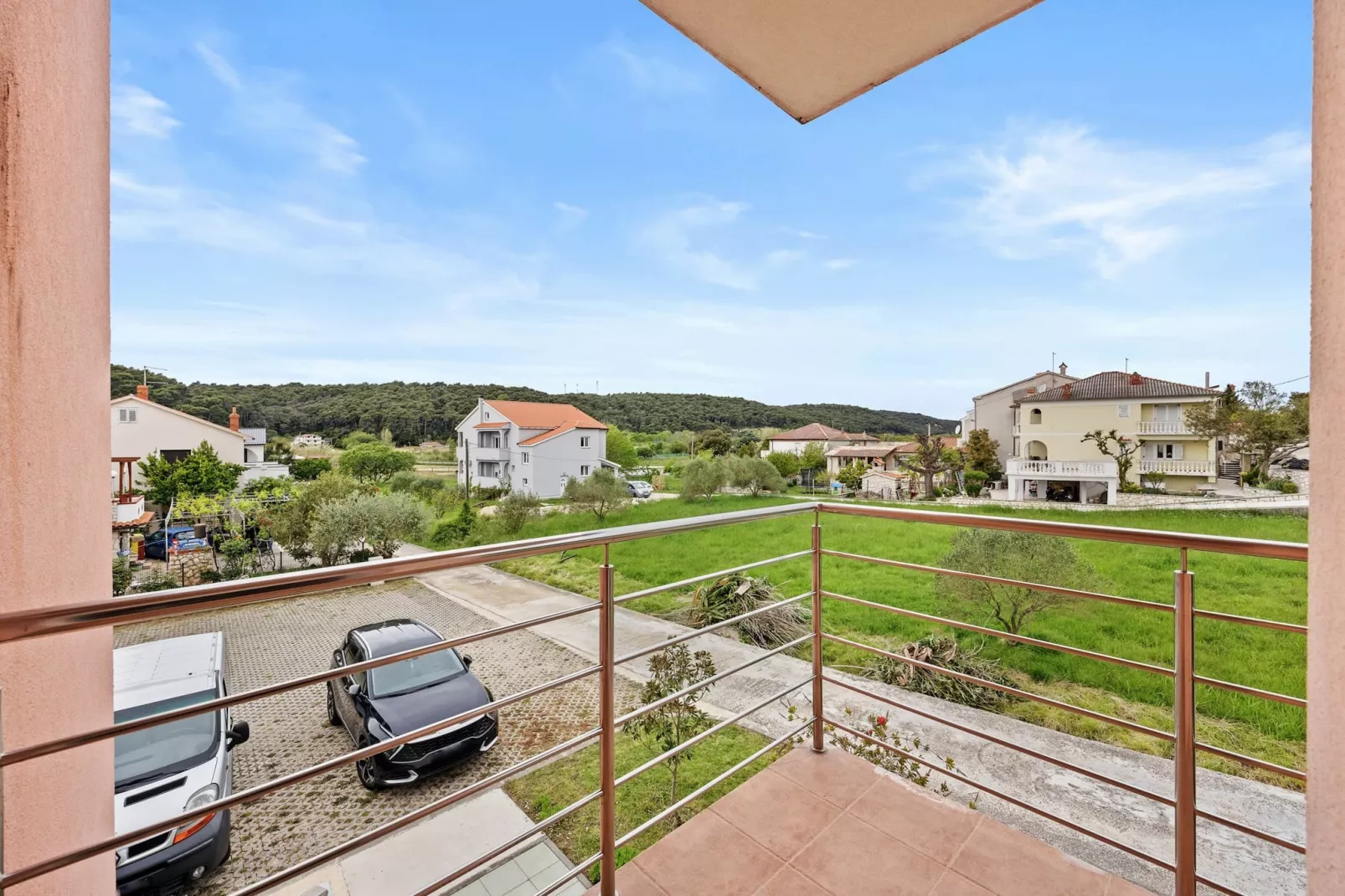 Apartments Neda - Two Bedroom Apartment Maslina-Terrace balcony