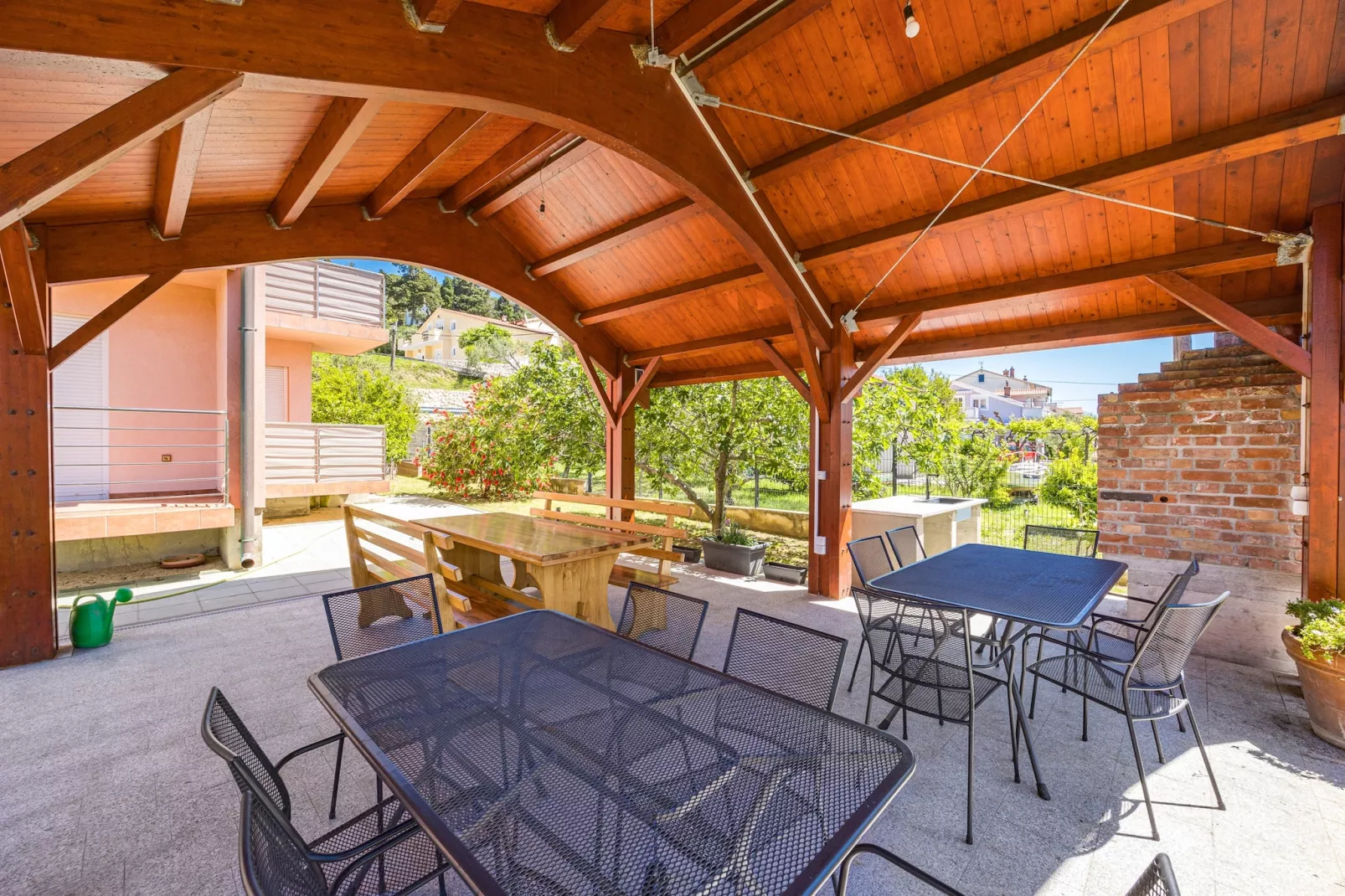 Apartments Neda - Two Bedroom Apartment Ruzmarin-Gardens summer