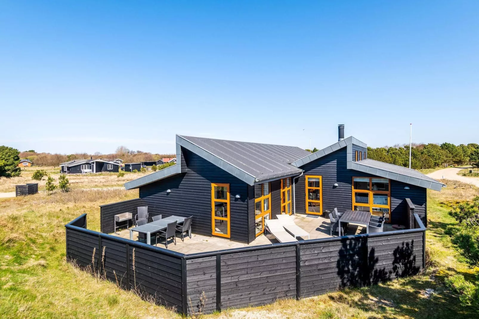 Maison de vacances pour 6 a Fanø-Extérieur