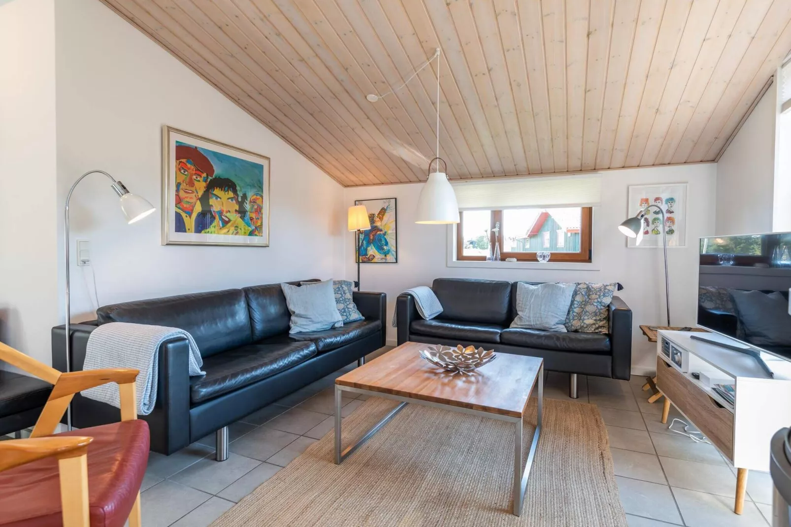 Maison de vacances pour 6 a Fanø-Intérieur