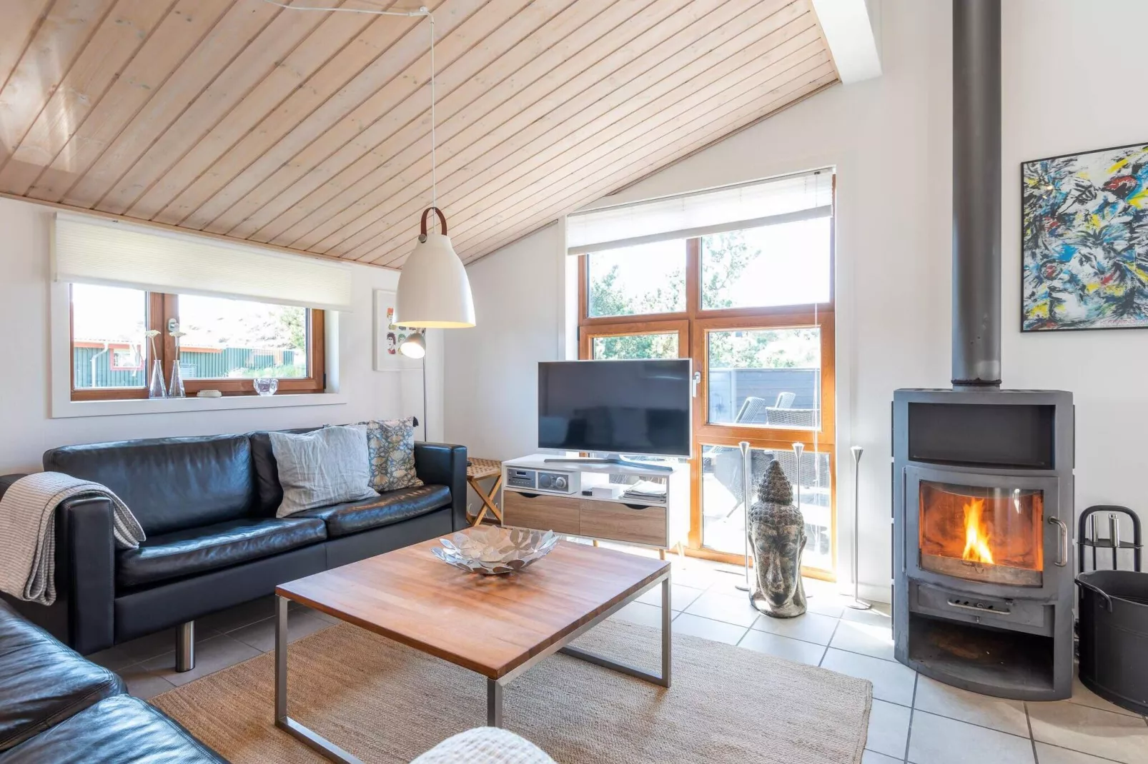 Maison de vacances pour 6 a Fanø-Intérieur