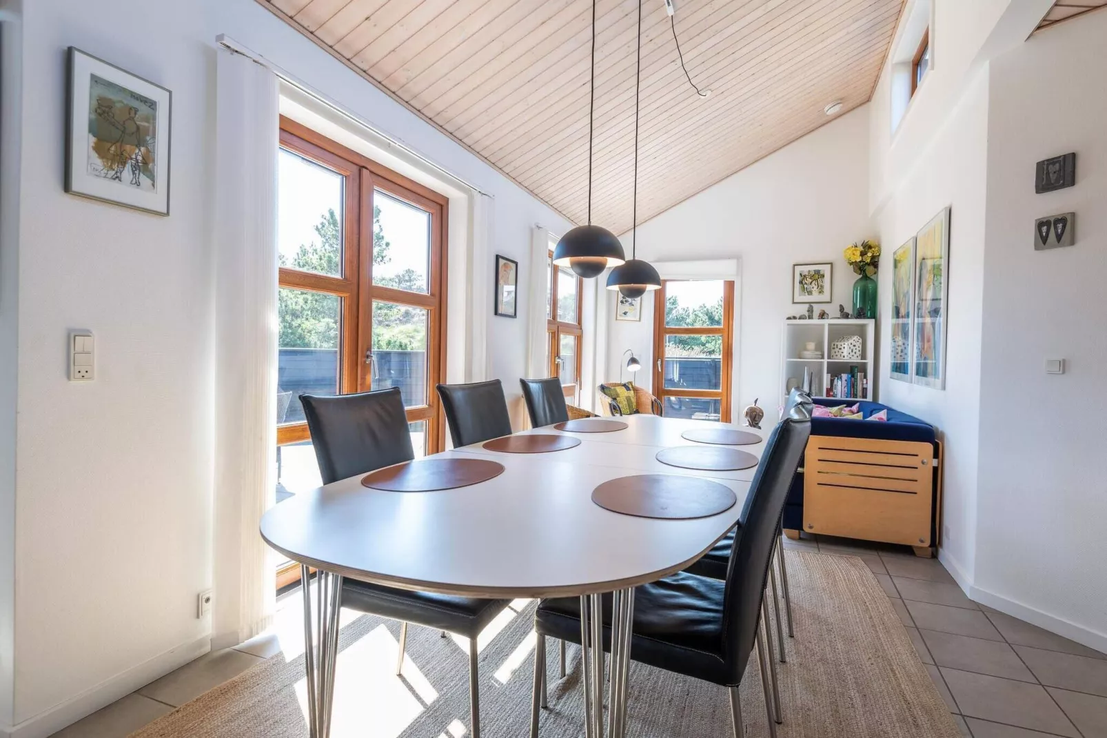 Maison de vacances pour 6 a Fanø-Intérieur