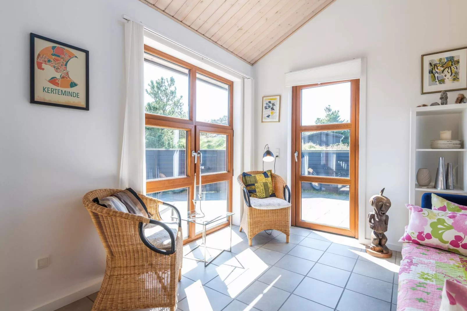 Maison de vacances pour 6 a Fanø-Intérieur