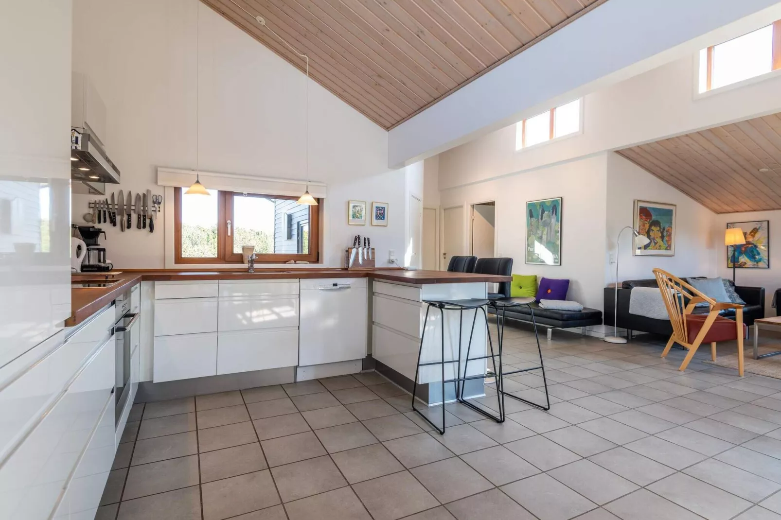 Maison de vacances pour 6 a Fanø-Intérieur