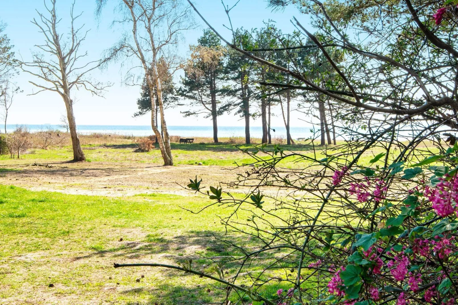 4 person holiday home in Knebel-Water view