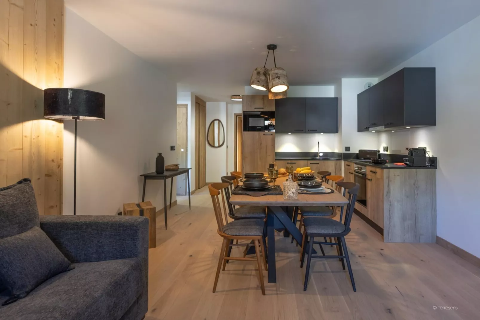 SERRE CHEVALIER Le Cristal Lodge-A38P-Kitchen