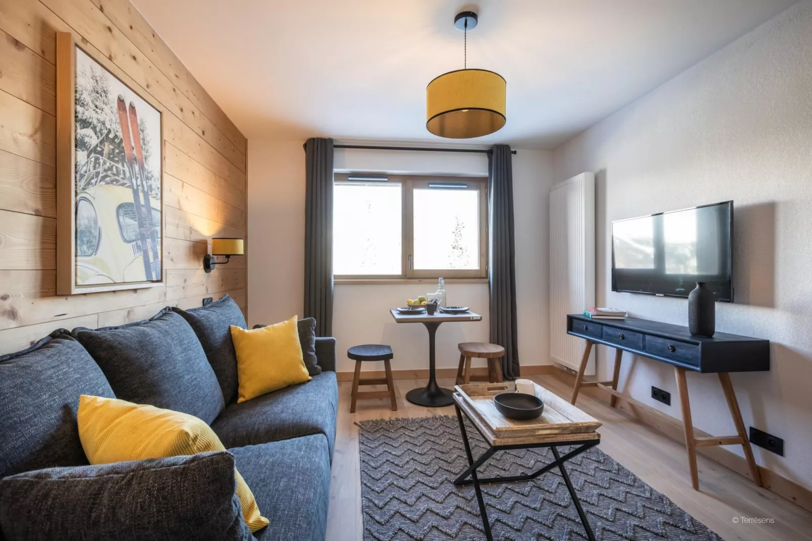PLAGNE MONTALBERT Le Snoroc- S12S-Living room