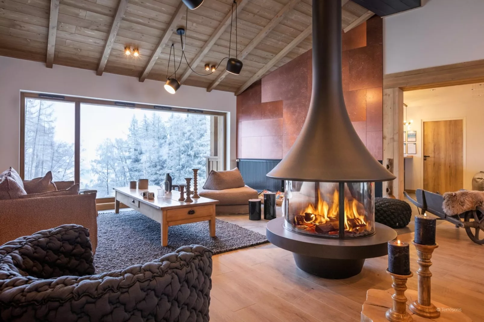 PLAGNE MONTALBERT Le Snoroc- A48P-Living room
