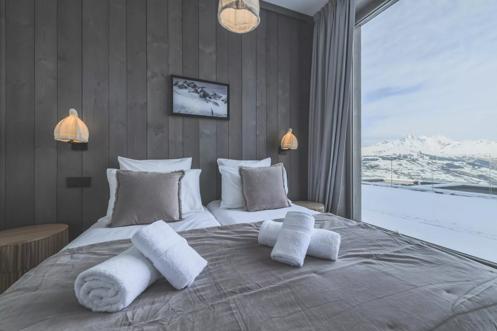 Résidence PLAN PEISEY Le Quartz -A48S-Chambre
