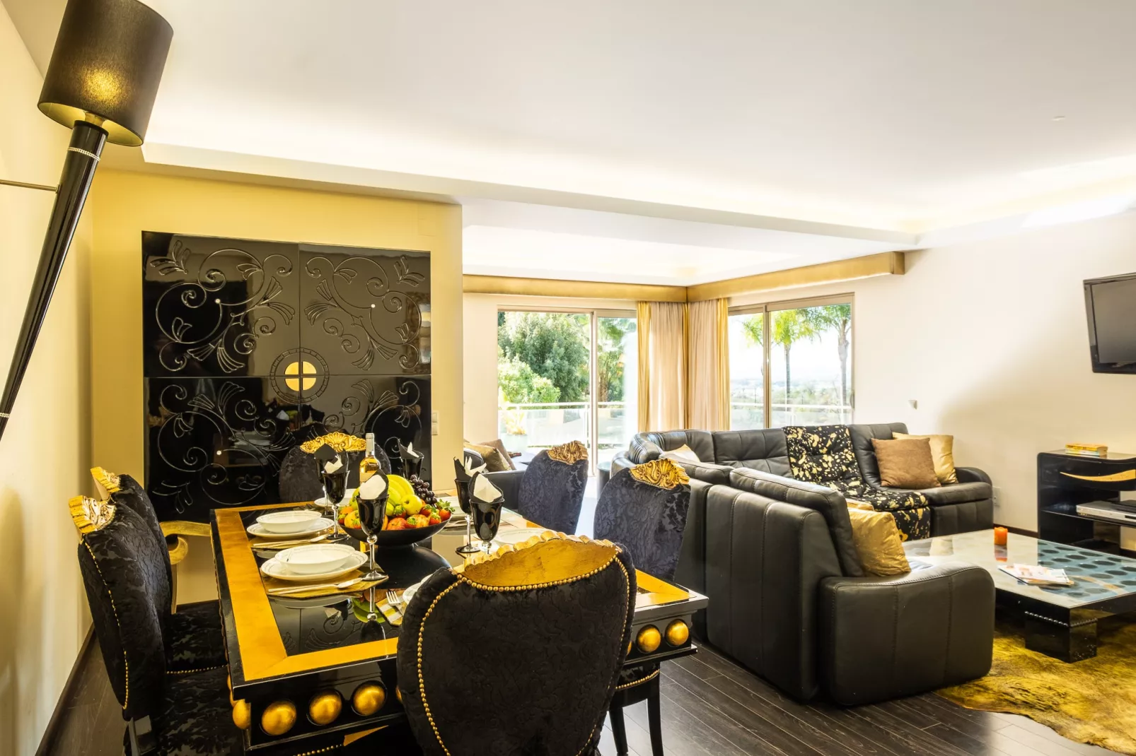 Villa Gamboa-Wohnzimmer