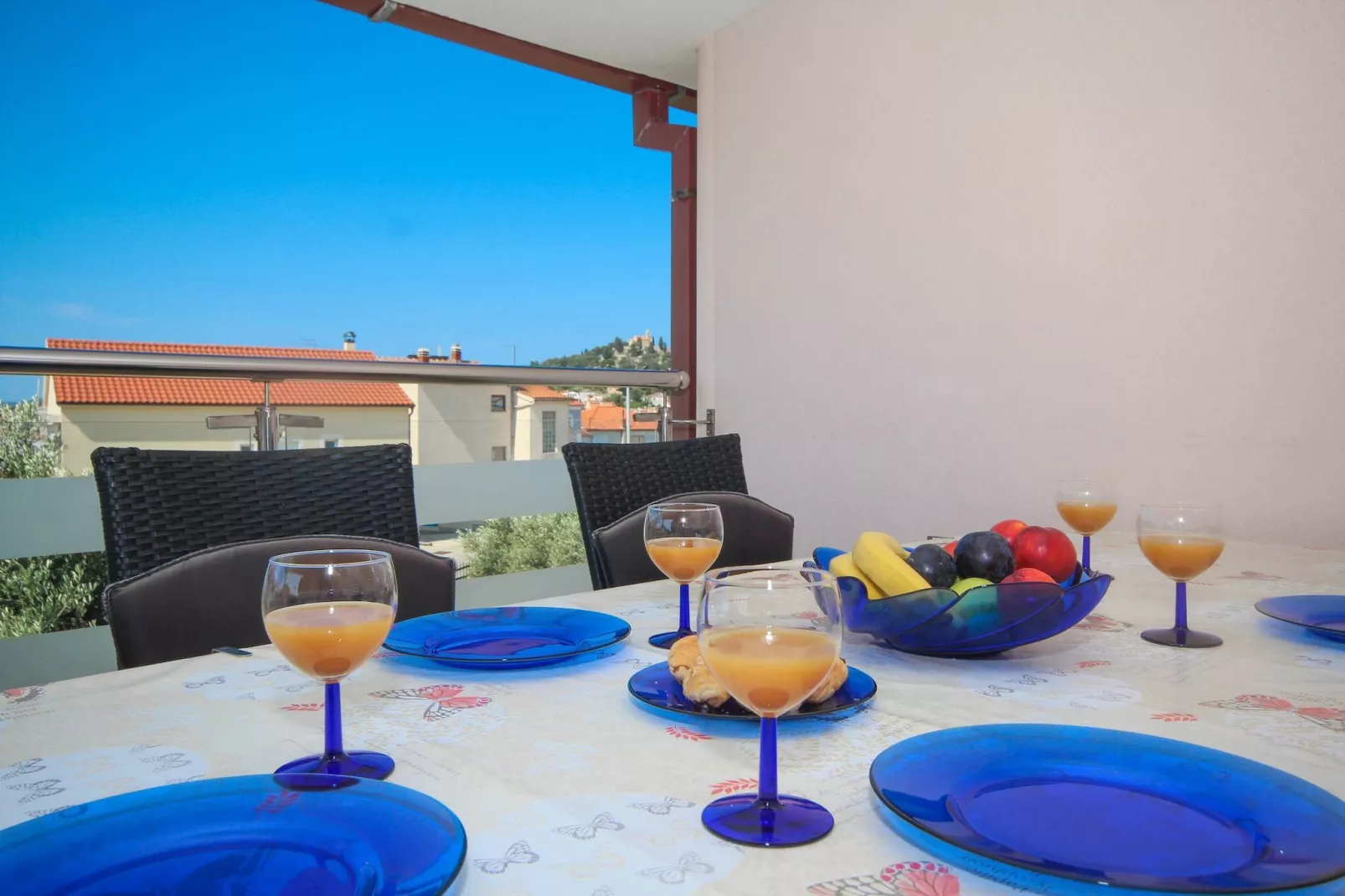 Apartment Mara - two bedroom apartment-Terrace balcony