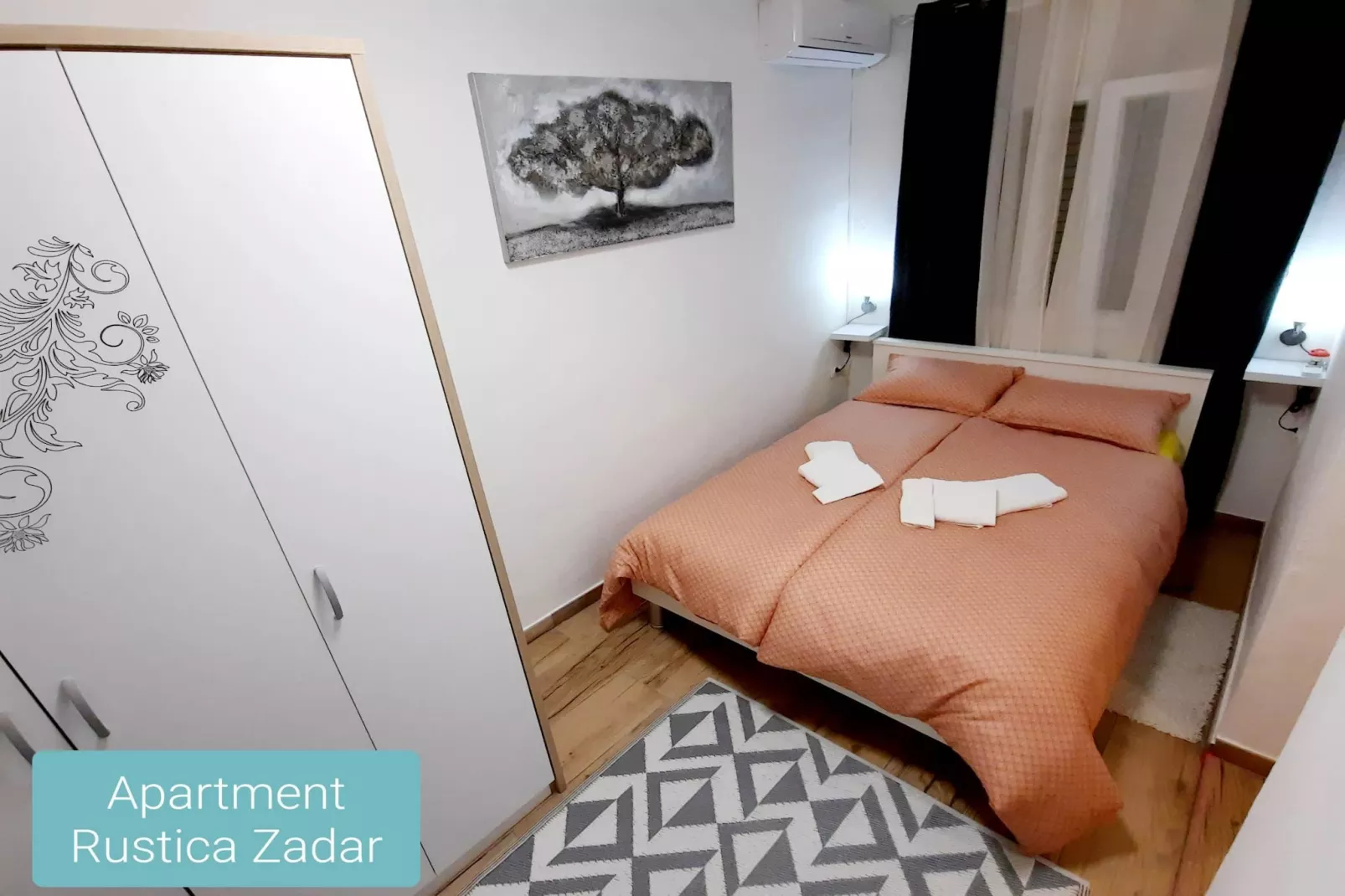Apartment Rustica - Two bedroom apartment-Bedroom