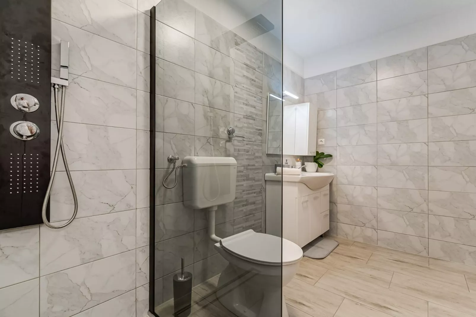 Apartments Rina - one bedroom apartment A1-Salle de bain