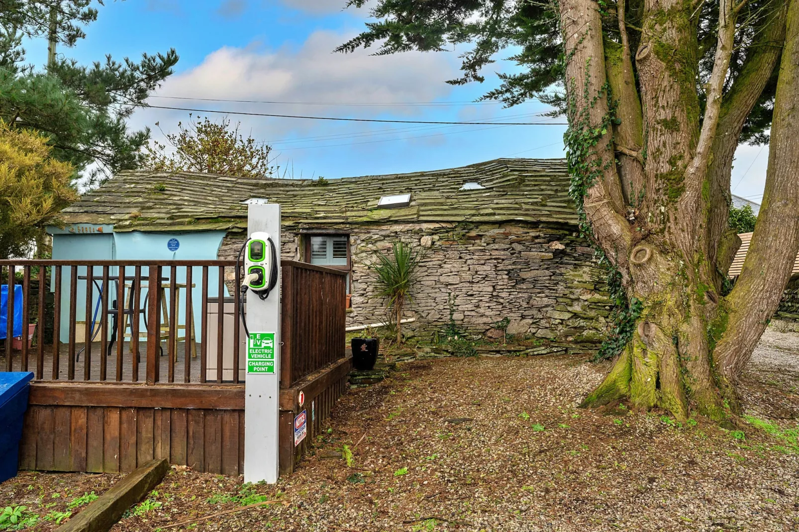 Fisherman's Cottage-Gebiete Sommer 1 km