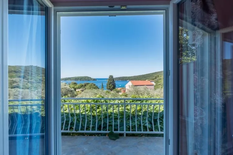 Apartments Saulan - One Bedroom Apartment with Balcony and Sea View (Molunat)-View