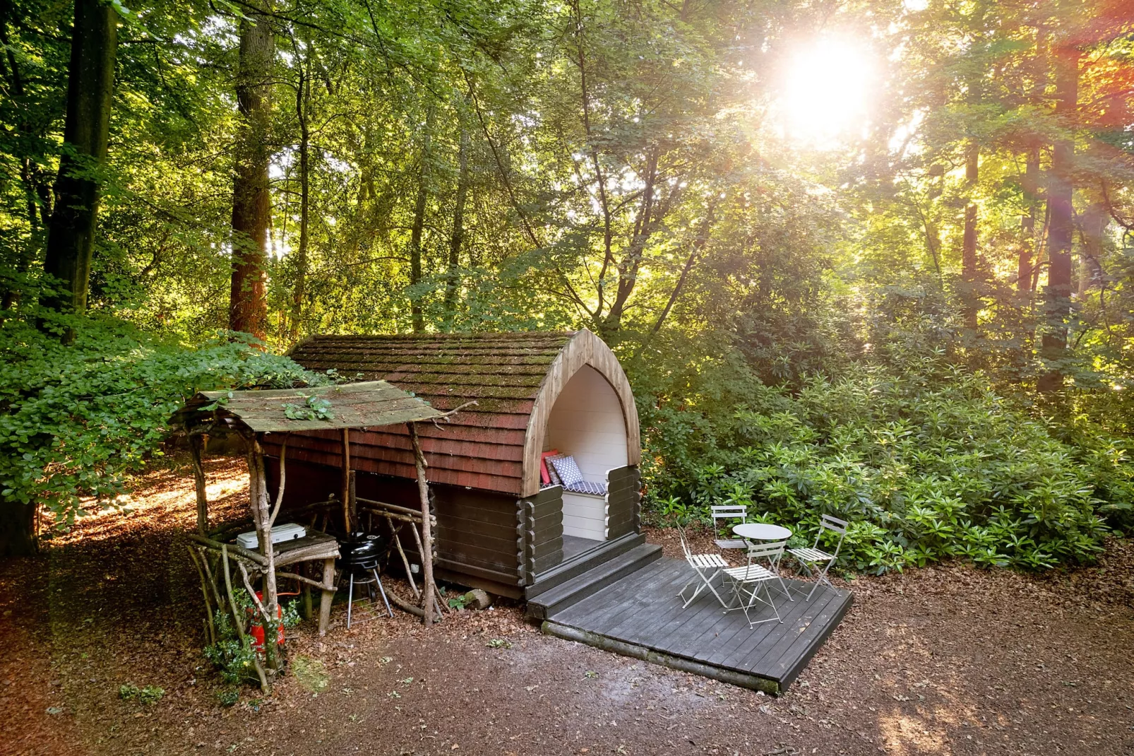 Daisy Glamping Pod-Outdoor