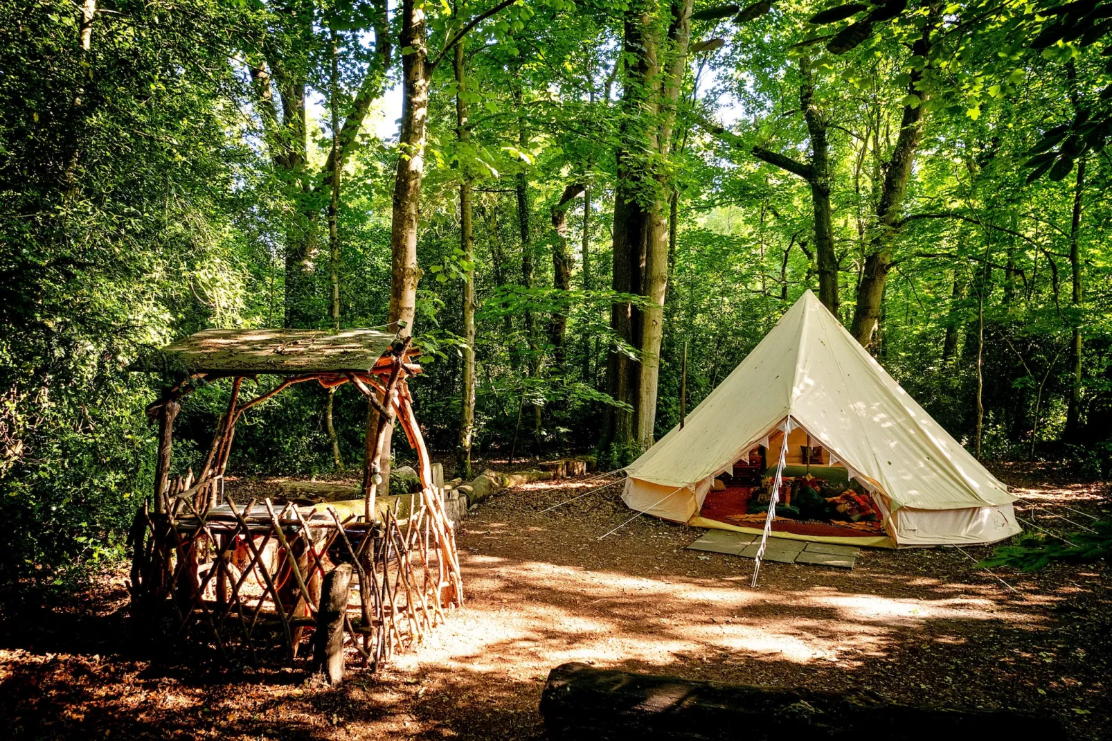 Moroccan Bell Tent-Außenbereich