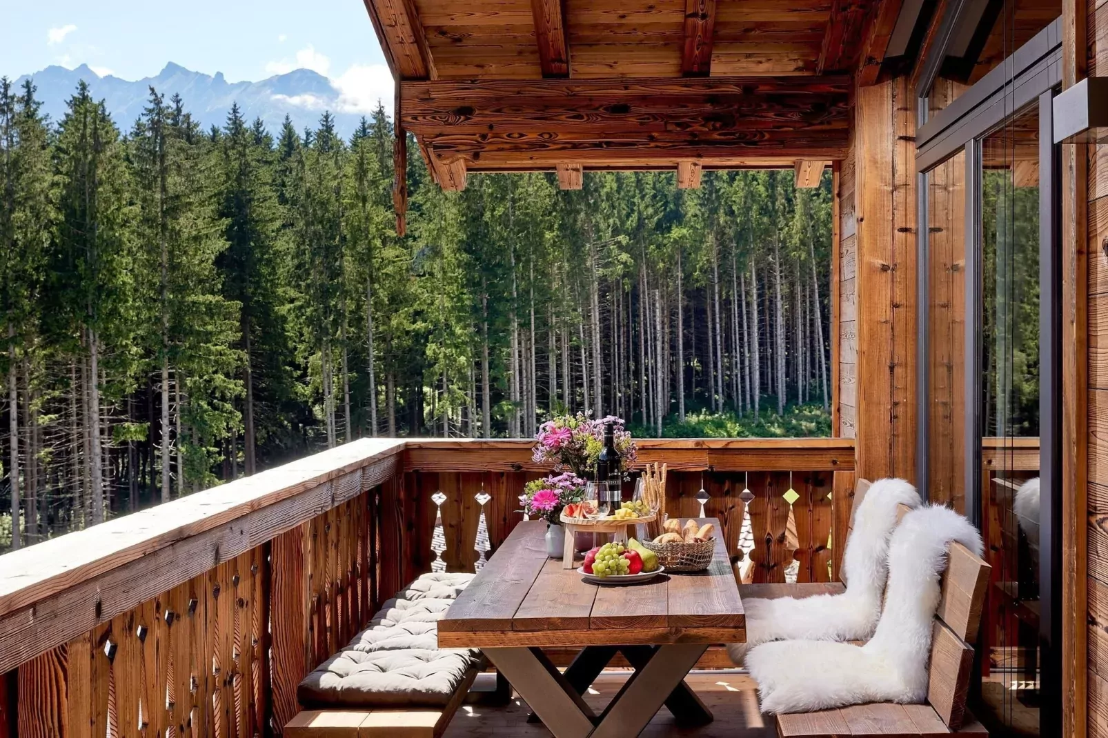 Nationalpark Chalet Gamsspitze-Balcon-terrasse