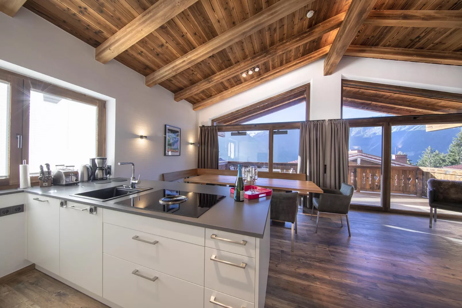 Nationalpark Chalet Grosser Geiger-Kitchen