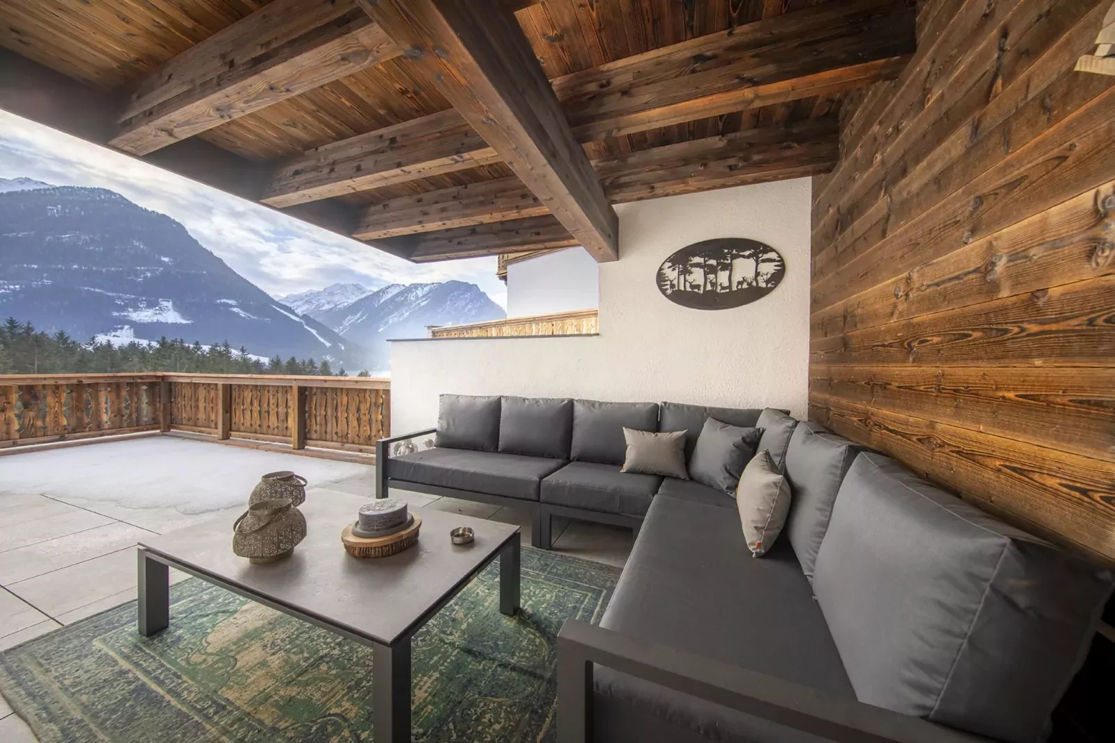 Nationalpark Chalet Hochalmspitze-Balcon-terrasse