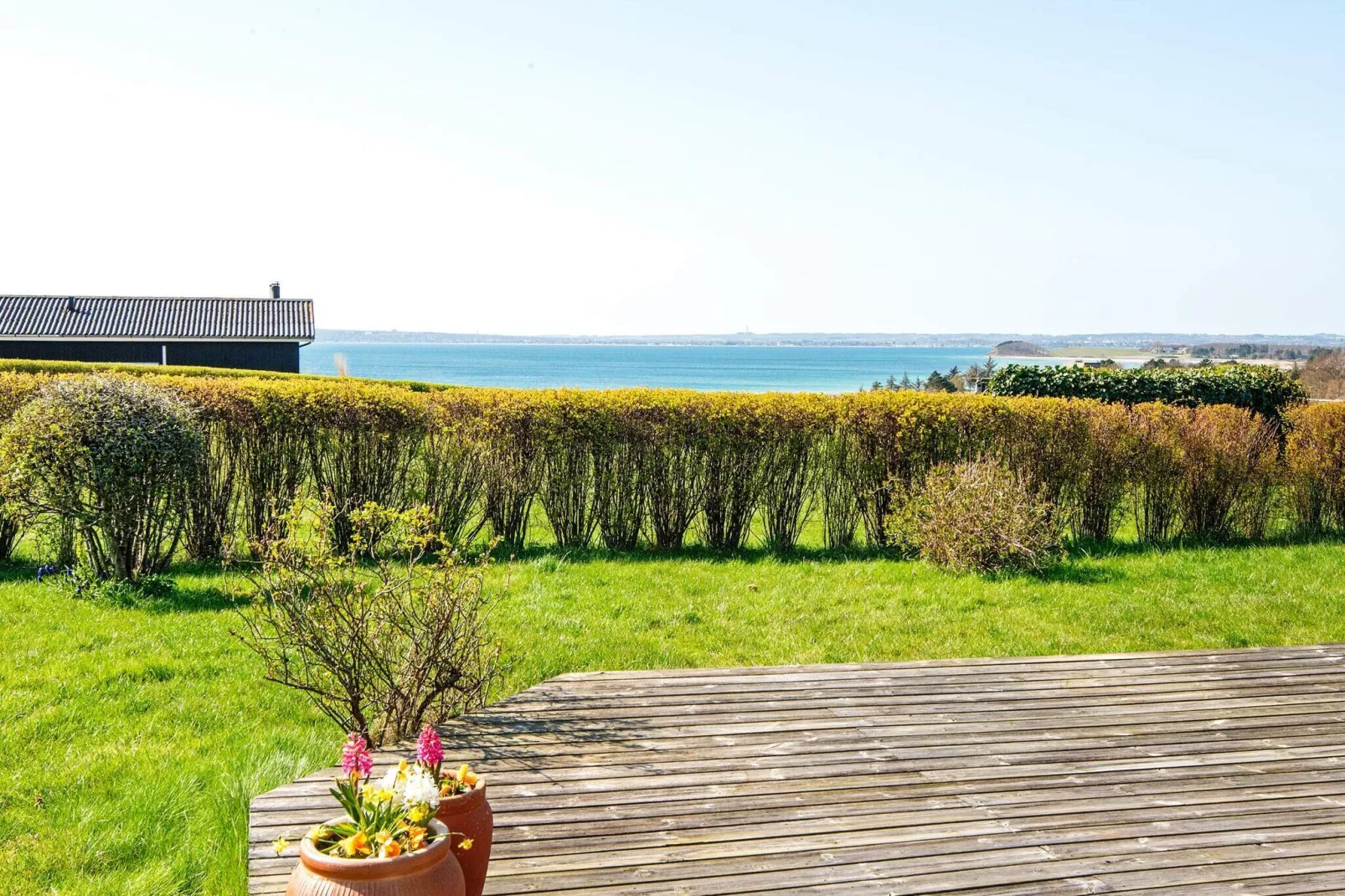 Maison de vacances pour 4 a Knebel-By Traum-Vue sur l'eau