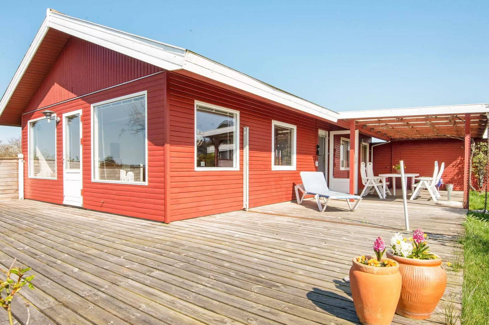 Maison de vacances pour 4 a Knebel-By Traum