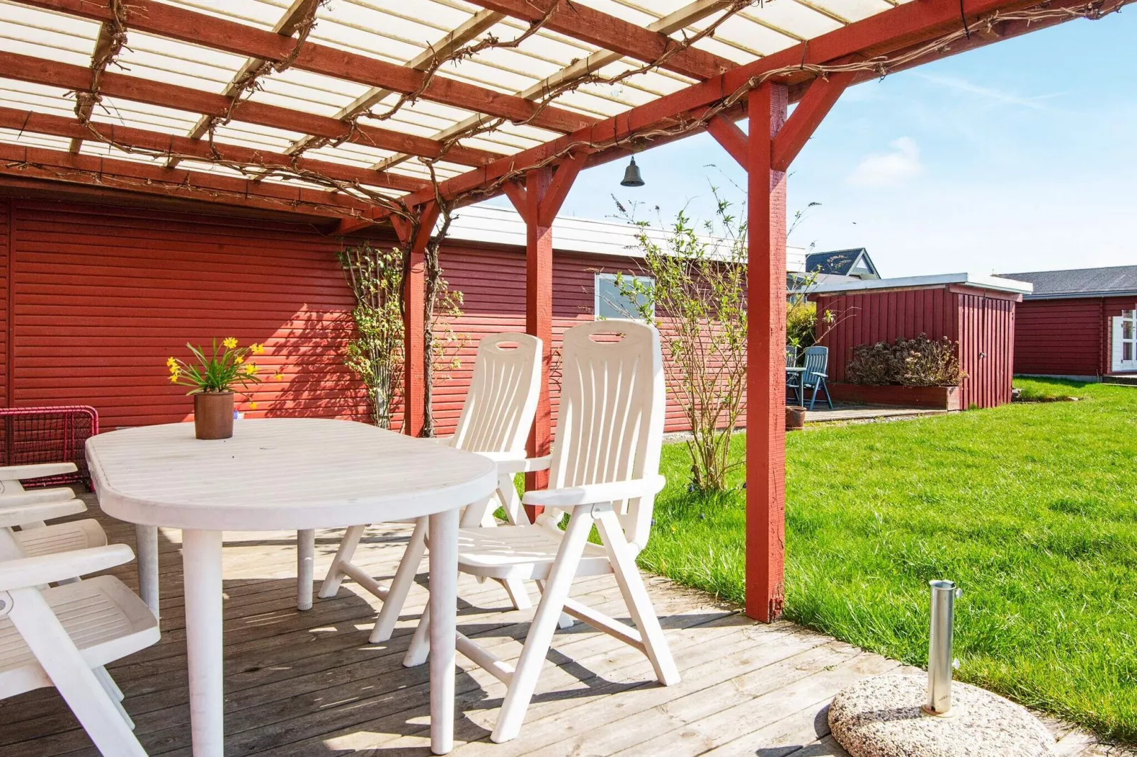 Maison de vacances pour 4 a Knebel-By Traum-Extérieur