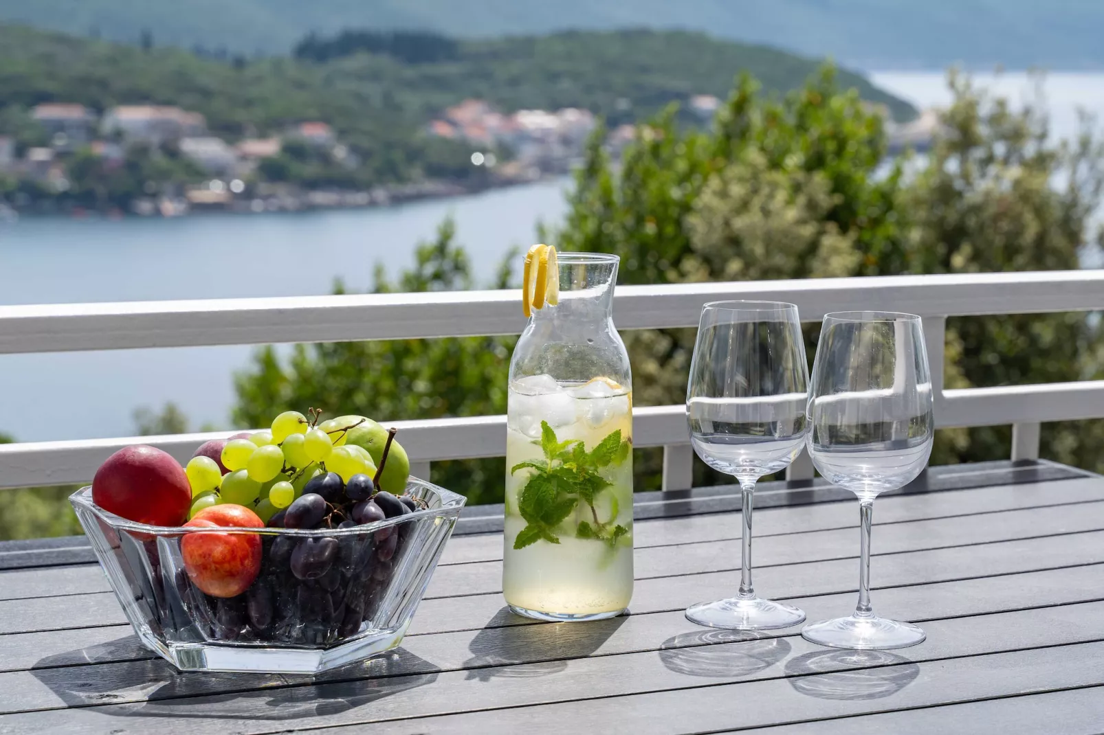Apartment Konak - Two Bedroom Apartment with Terrace and Sea View-Outdoor