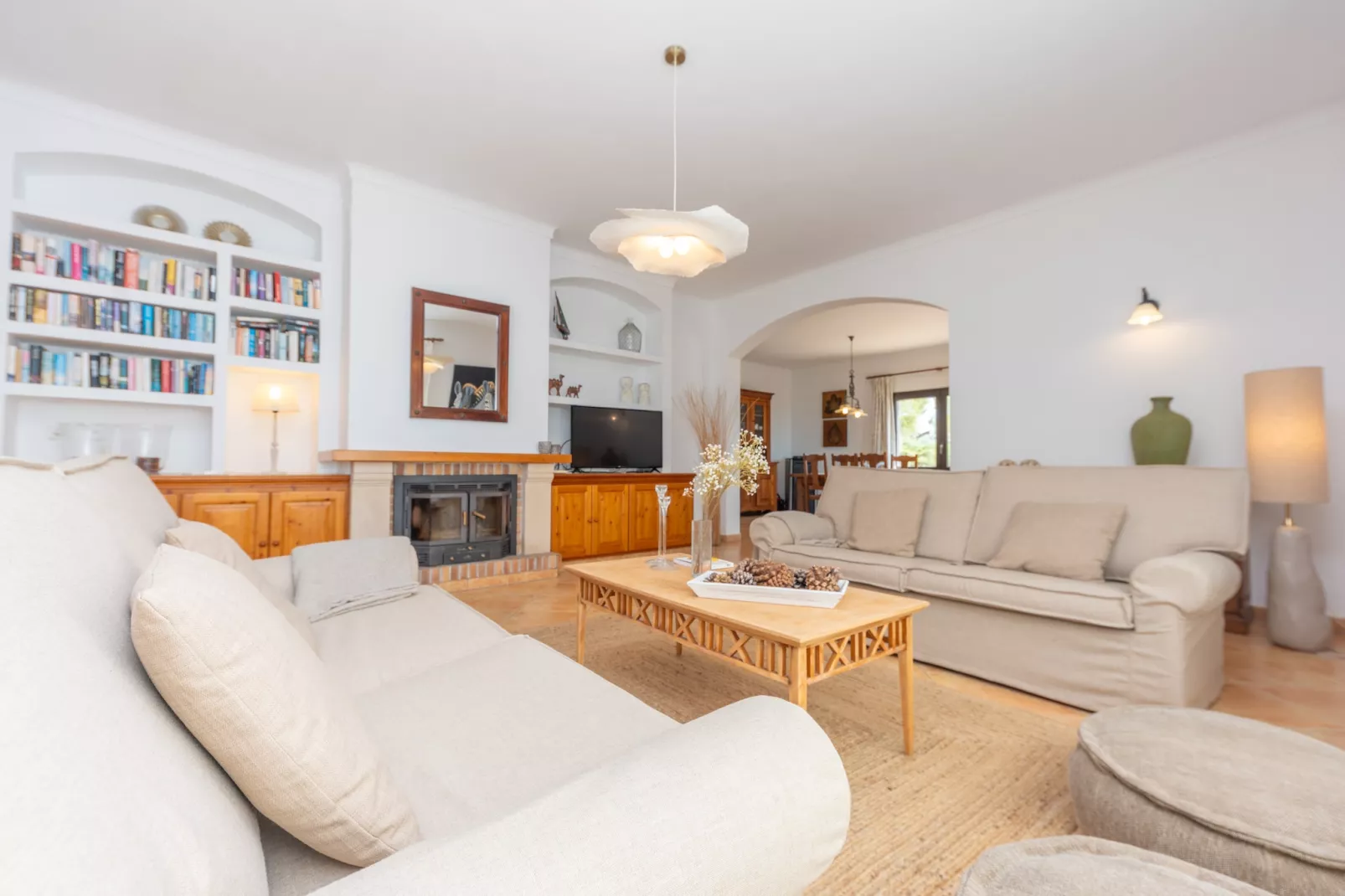 Sa Roca Blanca-Living room