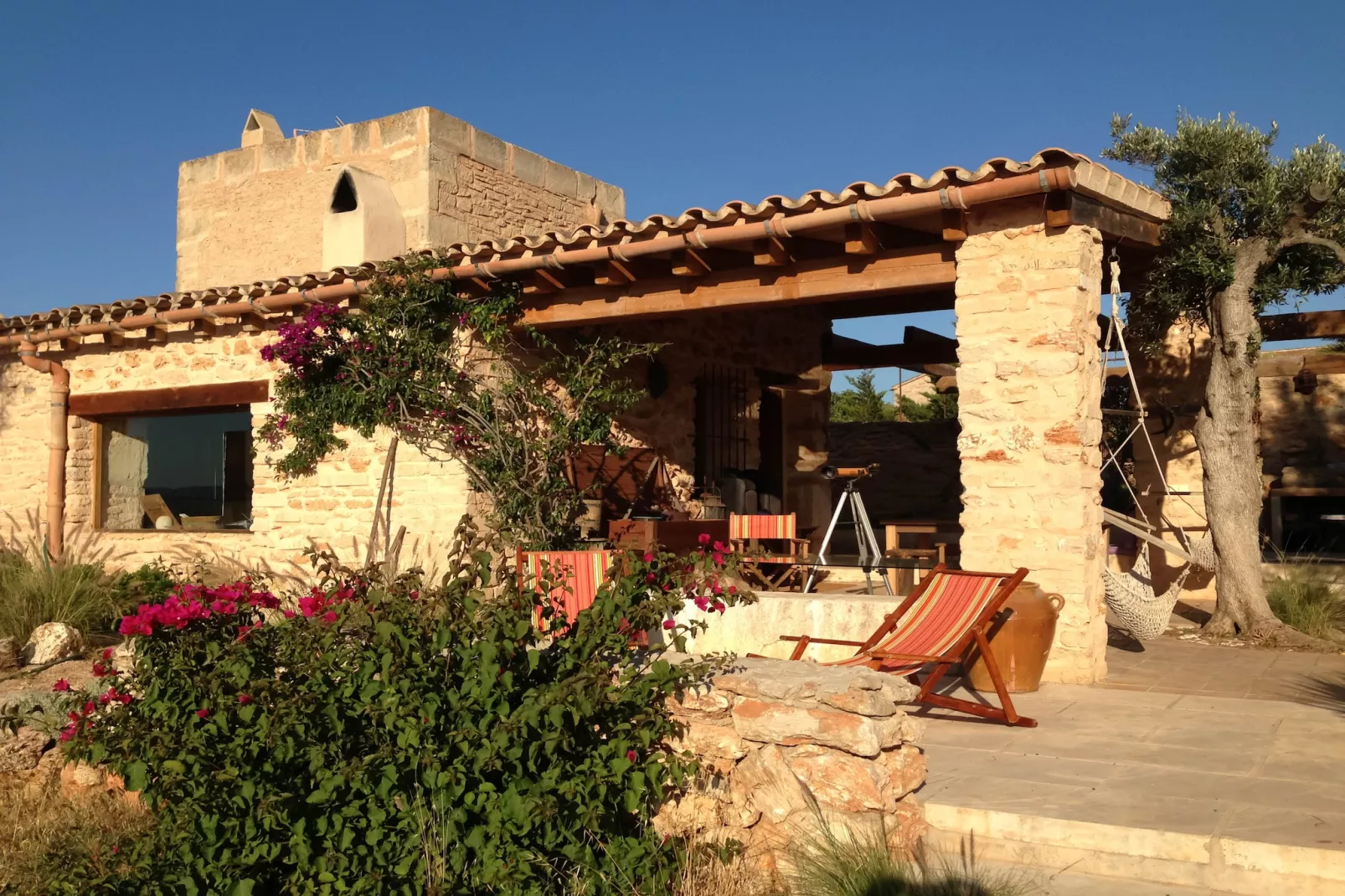 Villa Es MolÍ Des Trenc-Außenbereich Sommer
