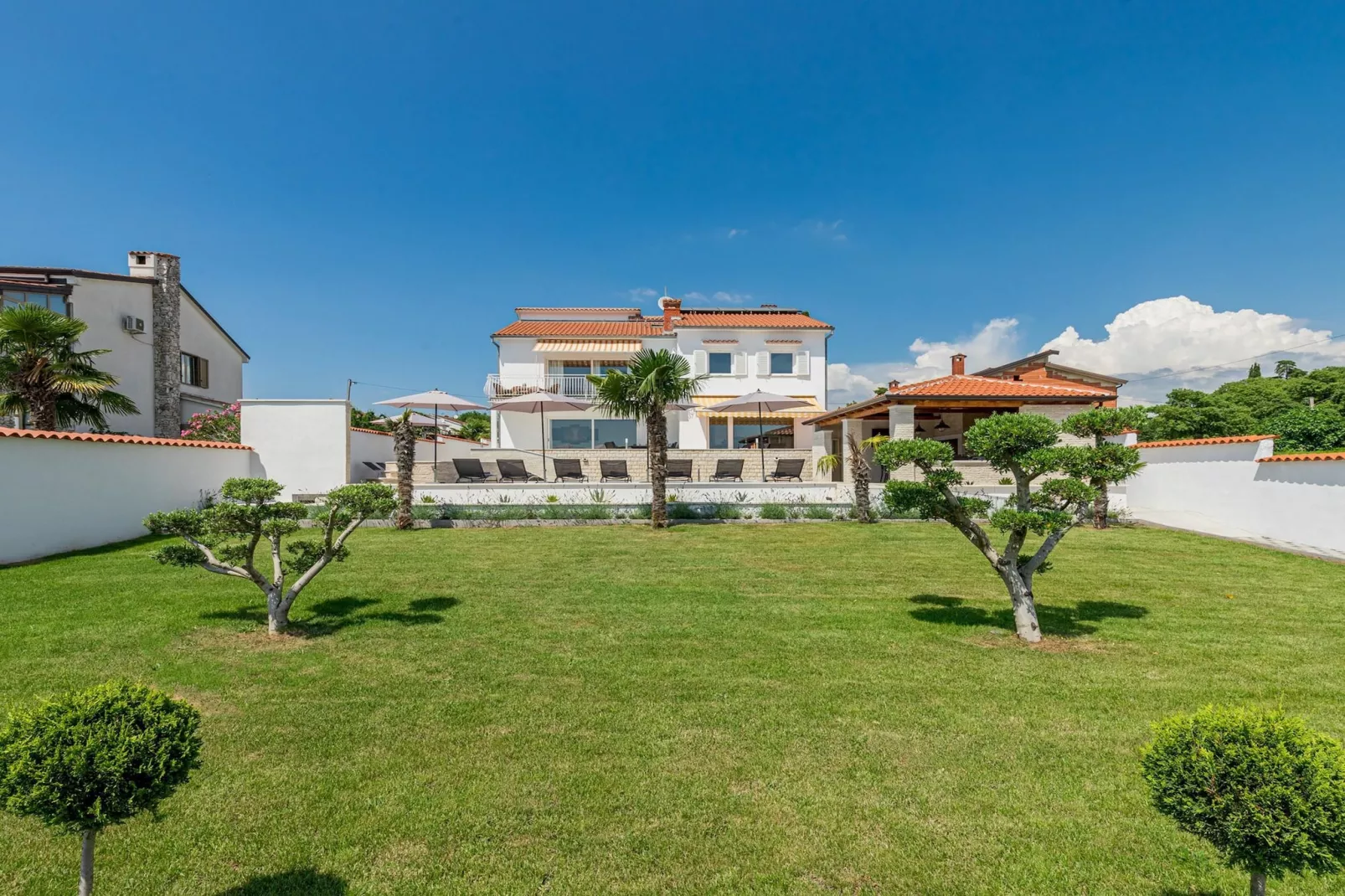 Villa Anela-Jardin d'été