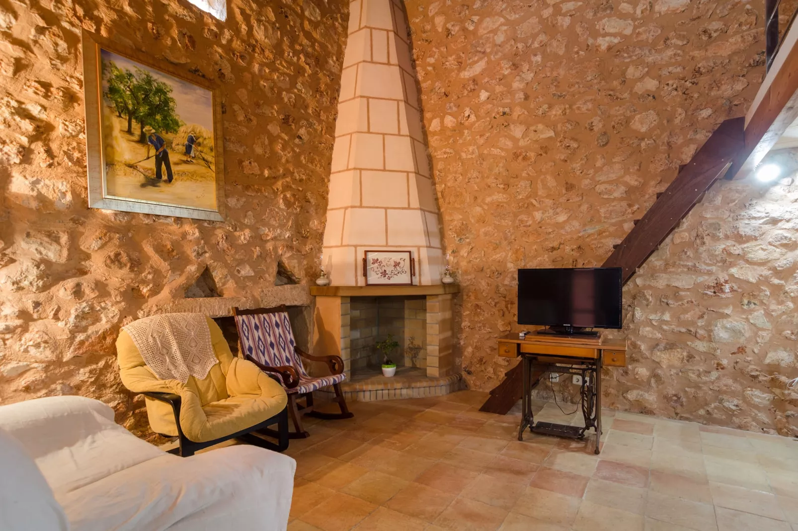 Sa Caseta De Ses Vaques.son Covas-Wohnzimmer