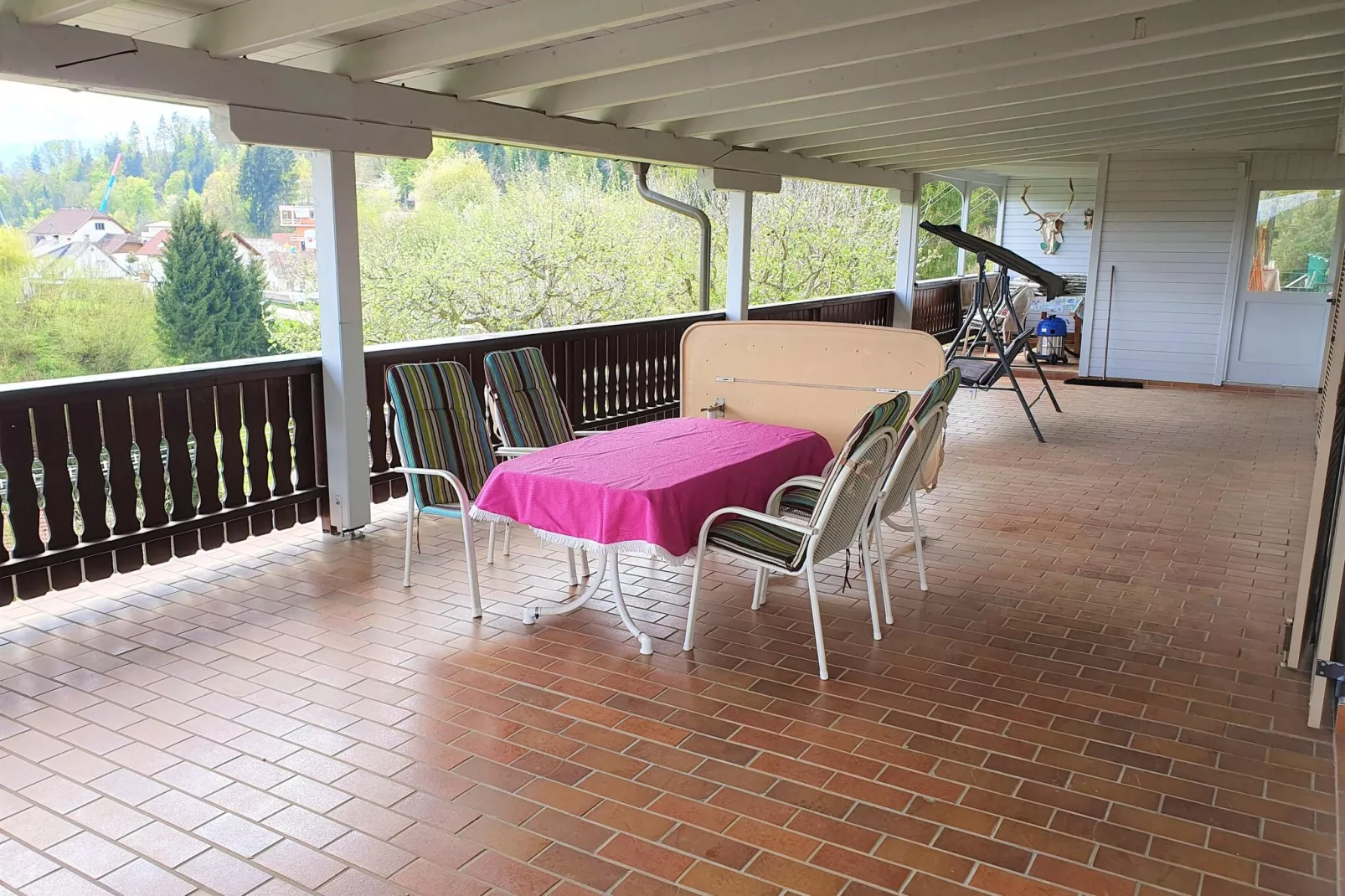 Ferienwohnung Hermann-Terrace balcony