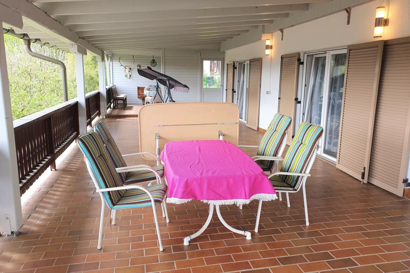 Ferienwohnung Hermann-Terrace balcony