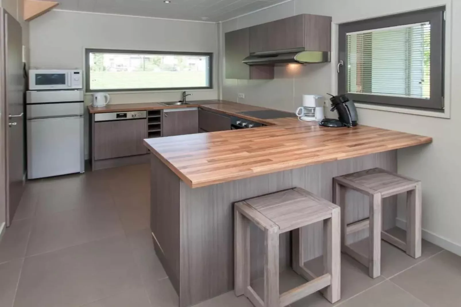 8 persons - 3 rooms 115m² With sauna-Küche