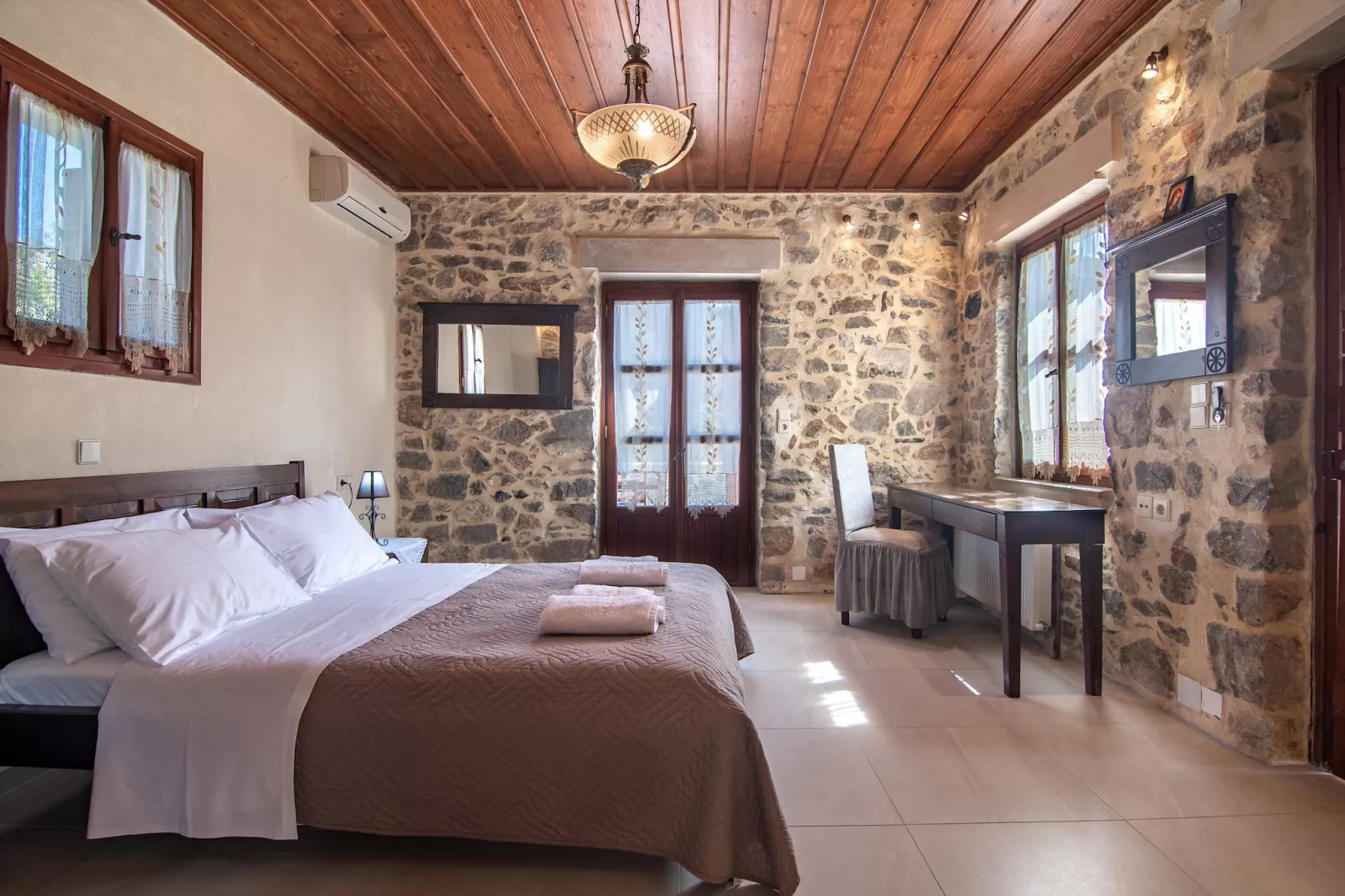 Archodiko Villa Imbros-Chambre