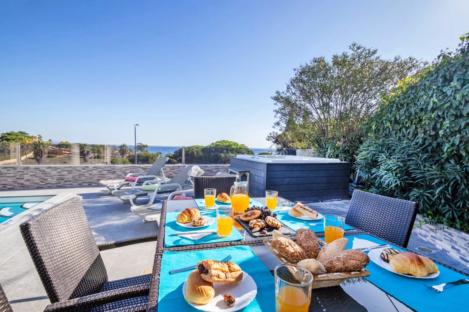 Villa Praia-Balcon-terrasse