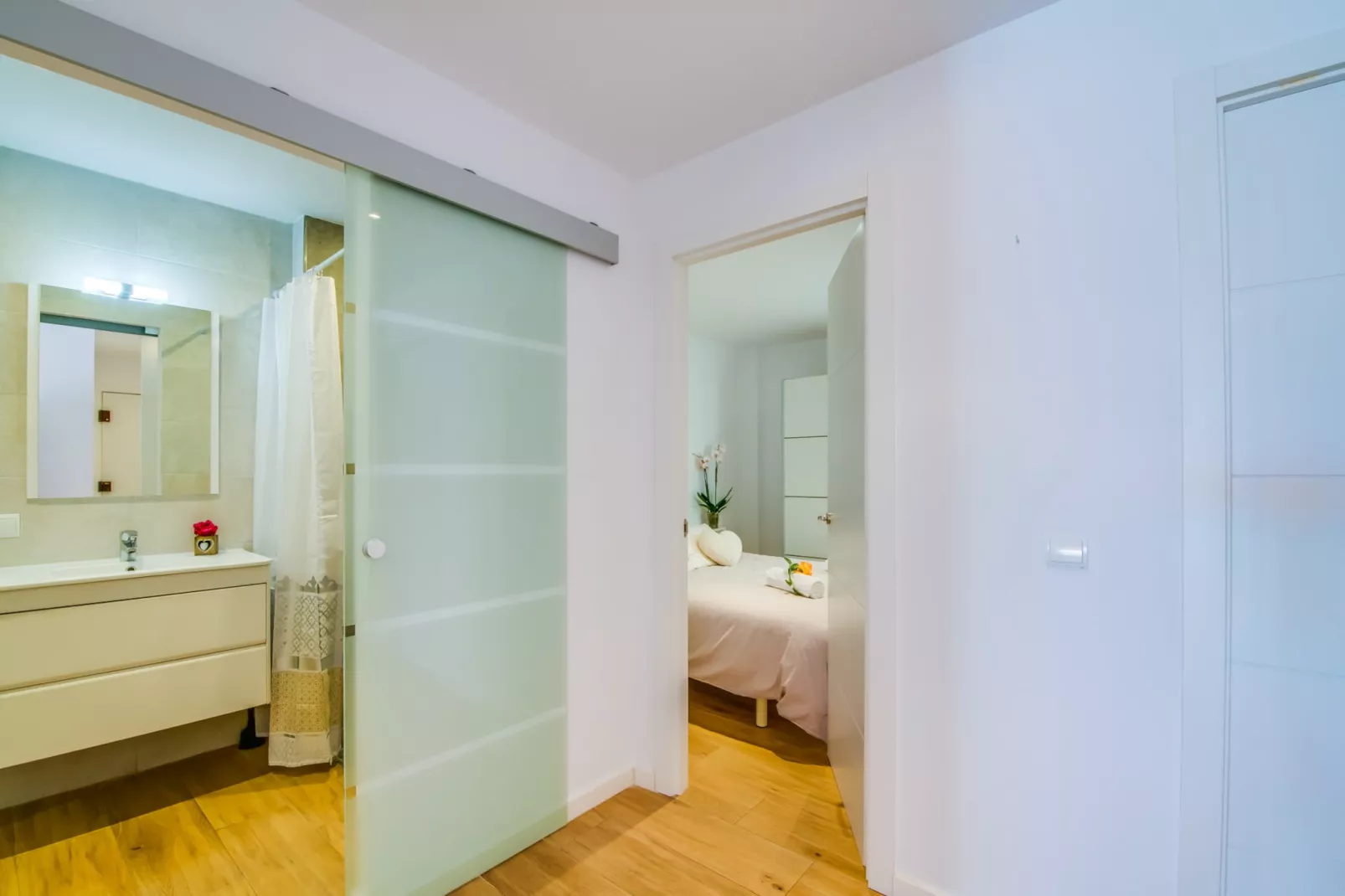 Blue Attic Beach-Bedroom