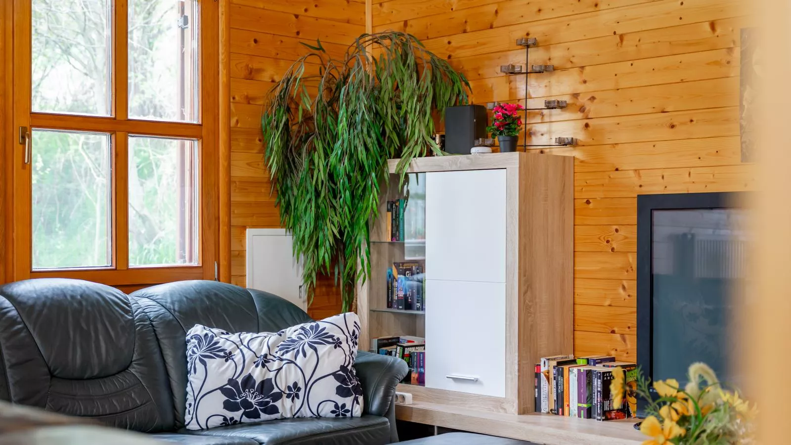 Sternenchalet-Wohnzimmer