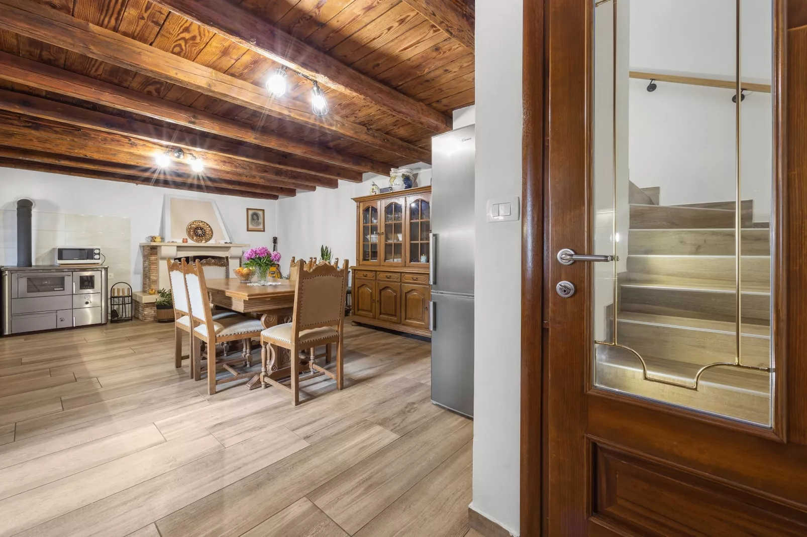 Villa Katarina - Old Stone House with Private Pool-Kitchen