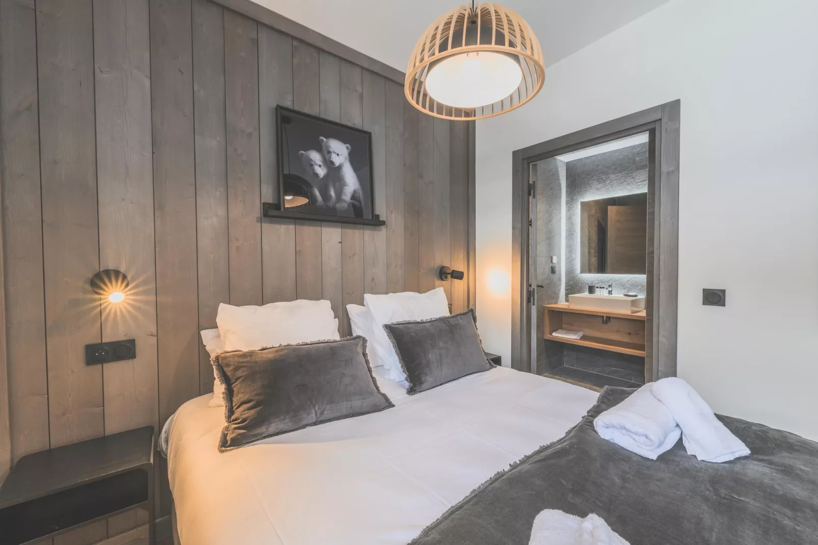 Résidence PLAN PEISEY Le Quartz -A48S-Chambre