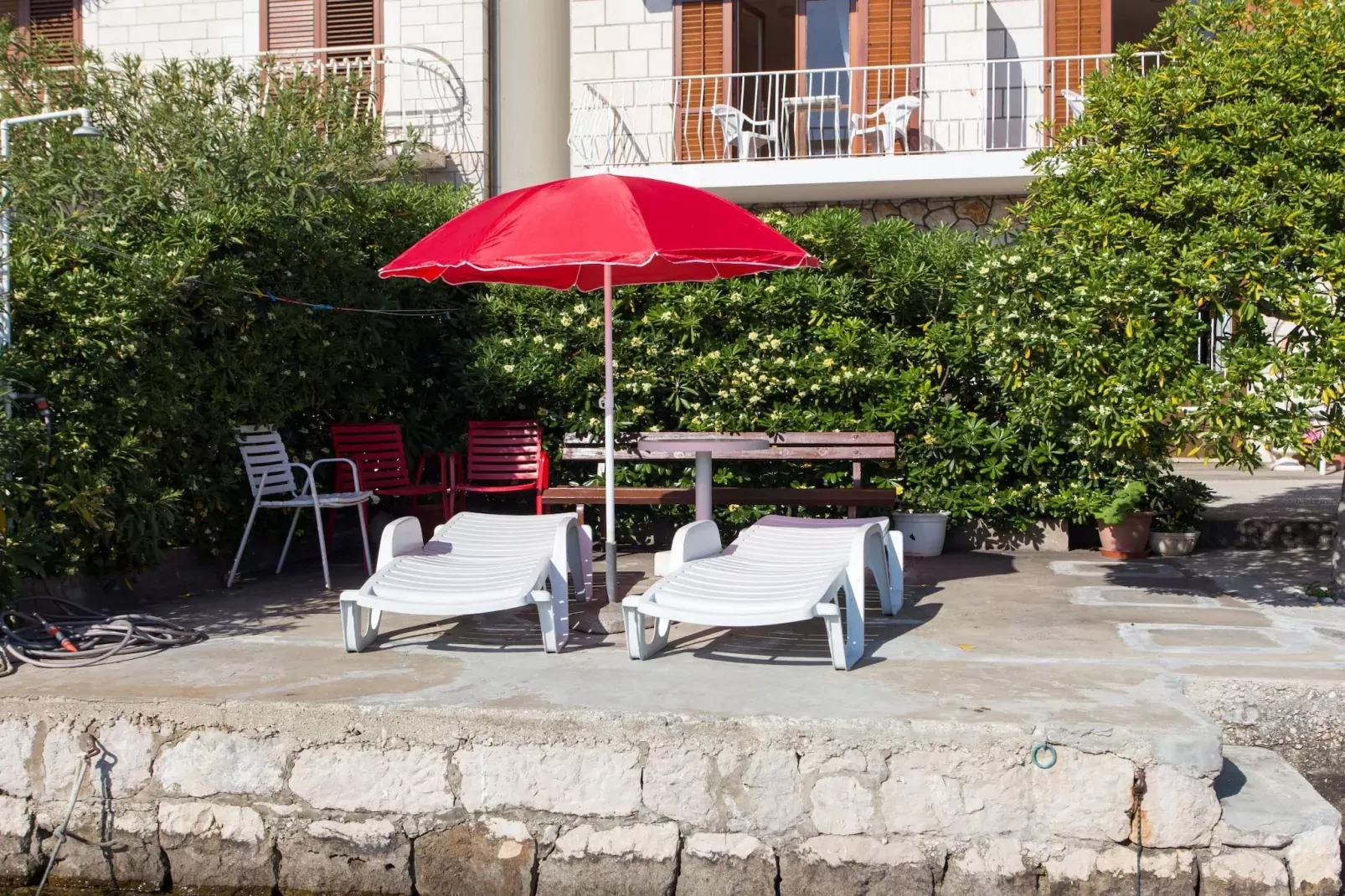 Villa Malfi - Standard Double Room with Sea View (S3)-Pool