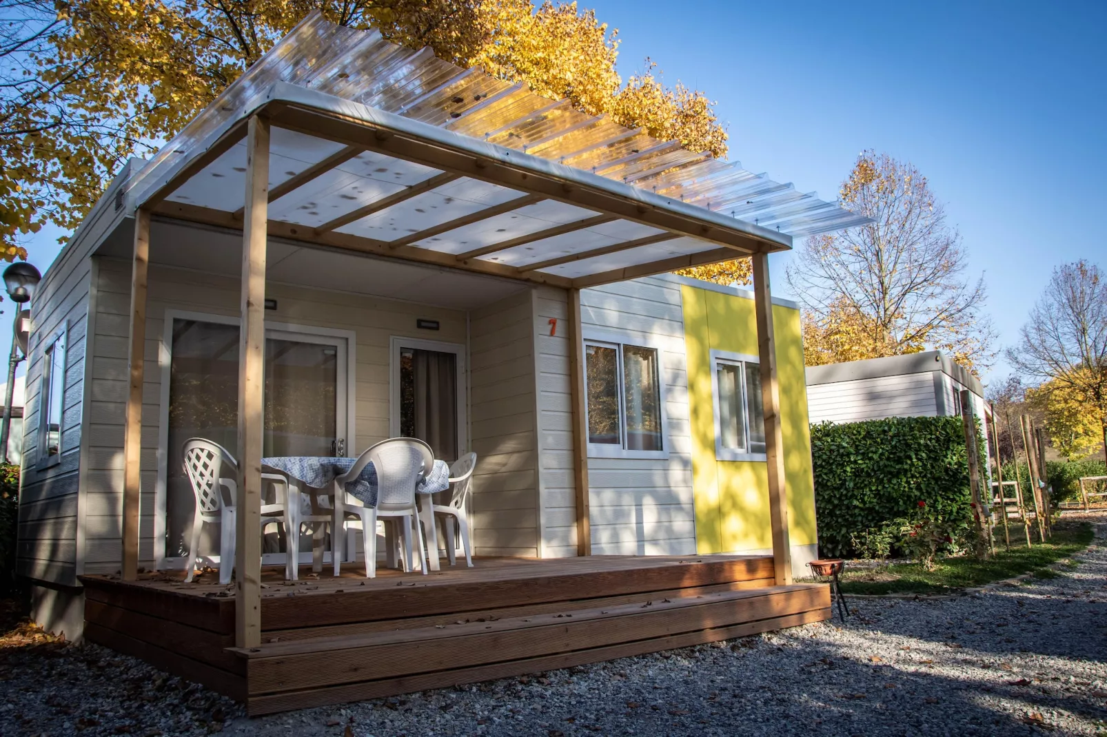 RESIDENCE ALBA VILLAGE / Mobilhome 4 Personen MH4-Balcon-terrasse