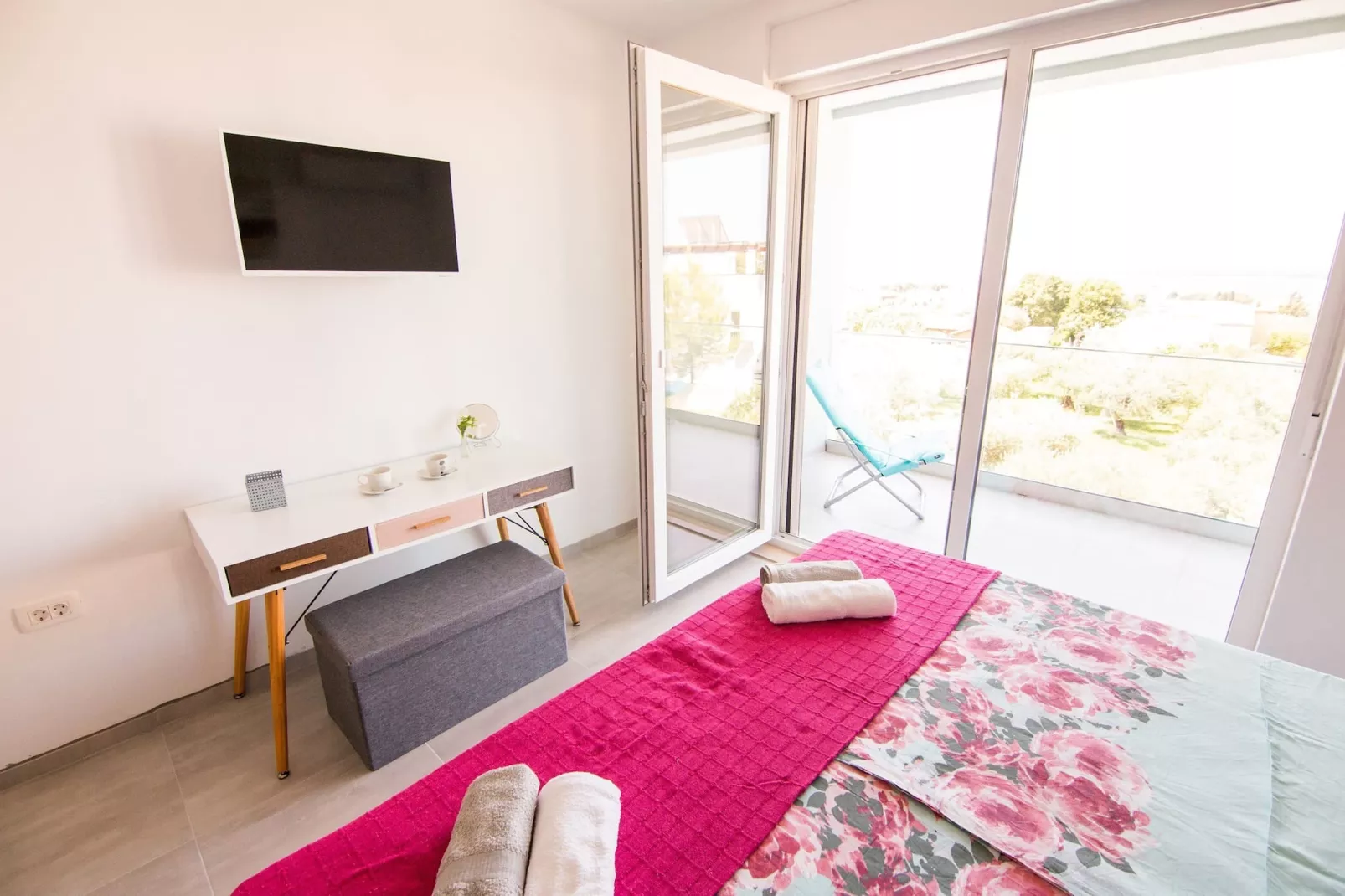 Villa with Pool and Sea View in Fazana - Horizont-Bedroom