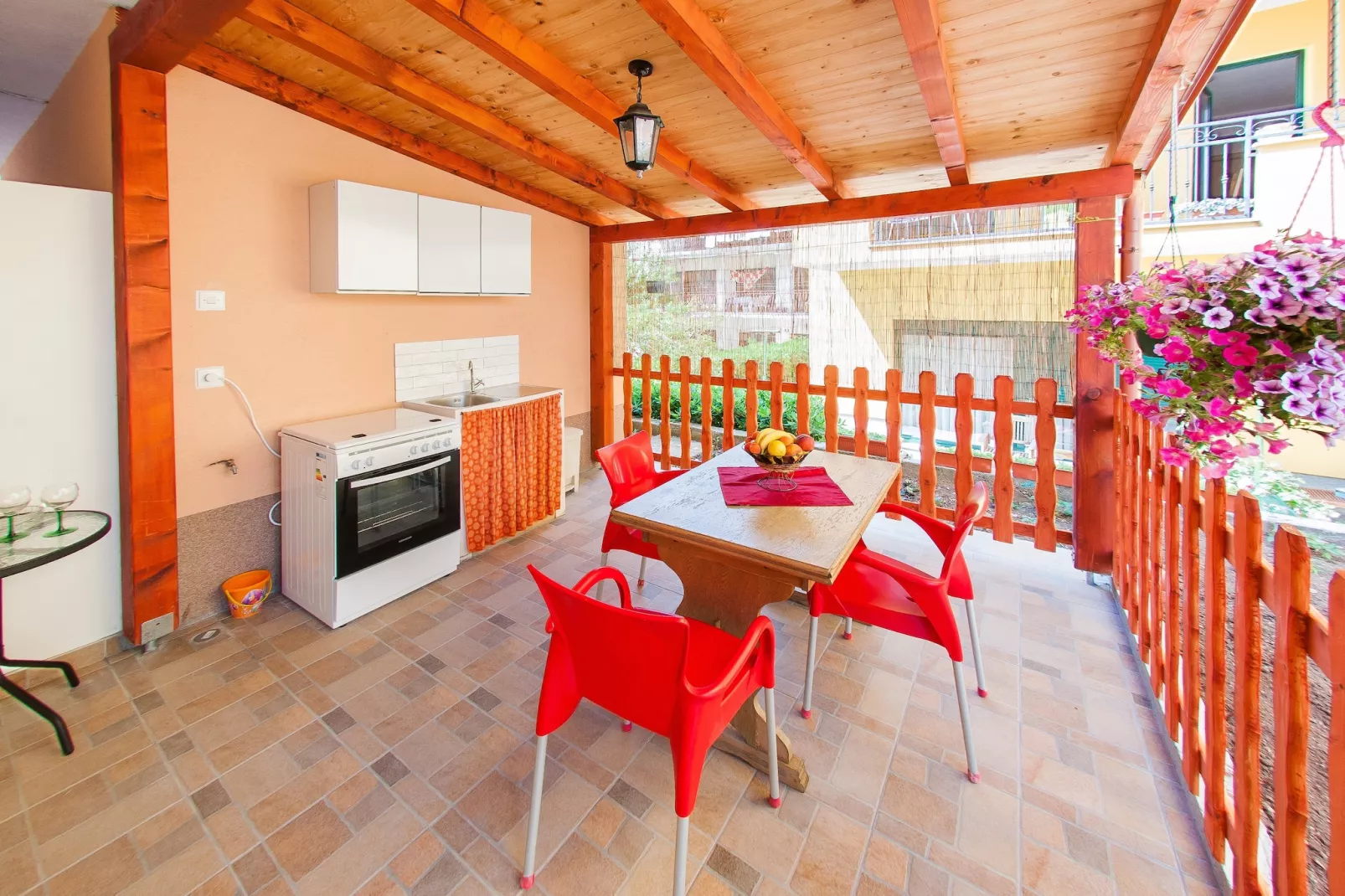 Apartments Anita-Triple room with terrace-Terrace