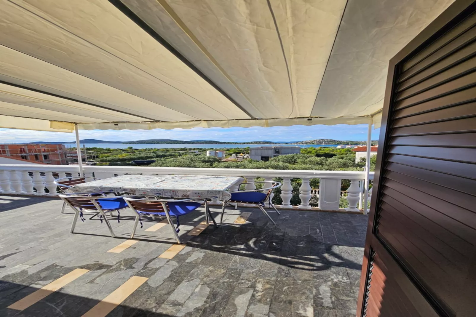 Apartments Nestor - two bedroom apartment A4-Terrace balcony